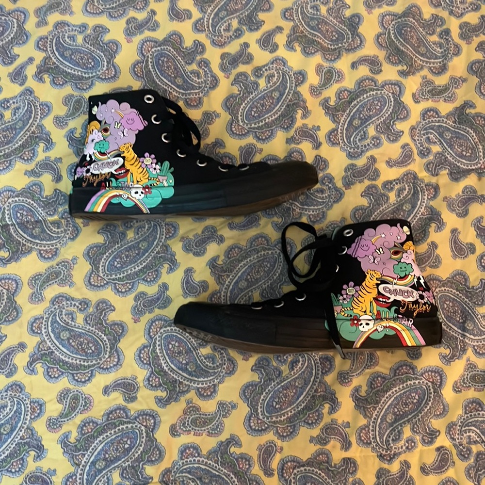CONVERSE RARE PRINTED HIGH TOPS